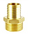 Штуцер для шланга 1/2" x 12 с НР никелир.