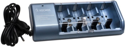 Зарядное устройство для аккумуляторов 509 Космос (1-4 АА/ААА С D 2*9V)
