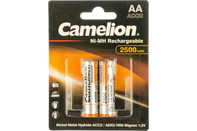 Аккумулятор 1.2В Camelion АА-2500mAh Ni-Mh BL-2