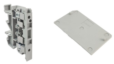 Клемма проходная винтовая JXB-4/35 (35A) EKFсин.