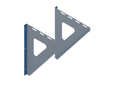 Консоль 500*500 (480*300) нерж. 1,5мм  (пара)