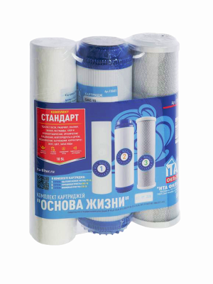 Комплект Картриджей ITA Стандарт (механика+гранулир.уголь+прессов.уголь)