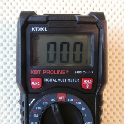 Мультиметр цифровой КТ830L серия PROLINE КВТ