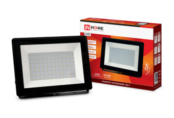 IN HOME Прожектор СДО-07- 50Вт светодиодный 230В 6500К  IP65 