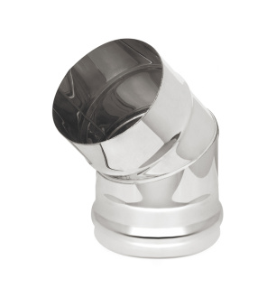 Колено D 115*45 нерж. 0,8мм