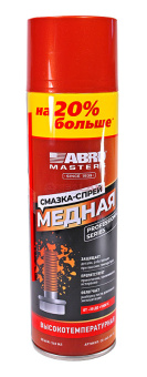 ABRO MASTERS CG-540-AM-RE Смазка-спрей медная 540мл (упк12 шт)
