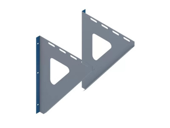 Консоль 500*500 (480*300) нерж. 1,5мм  (пара)